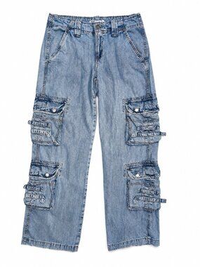 Garage Denim Cargo Jeans – Size 7/28